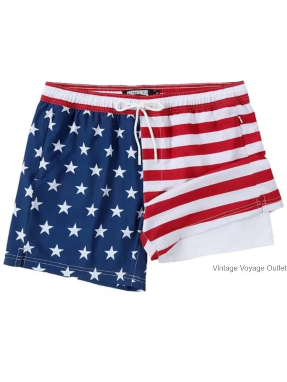 Men's Swim Trunks with Compression Liner 5